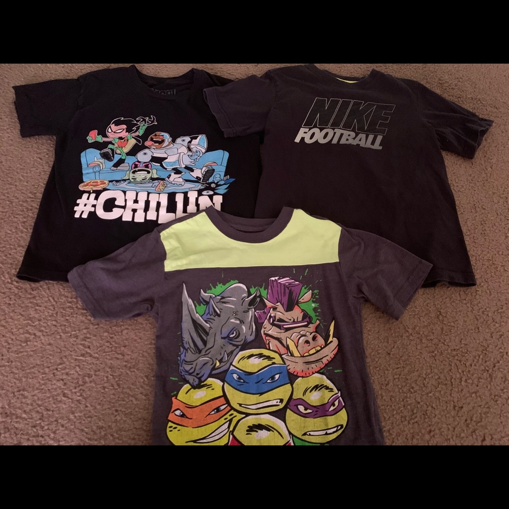 Boys Small 6/7 Short Sleeve Shirts - Picture 4 of 4